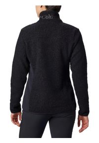columbia - Damski sweter polarowy Columbia Panorama Full Zip. Typ kołnierza: polo. Kolor: czarny. Materiał: polar. Sport: turystyka piesza #2