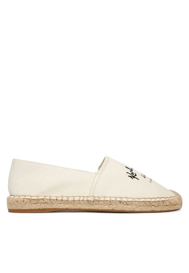 Karl Lagerfeld - KARL LAGERFELD Espadryle KL80110A Écru. Materiał: materiał