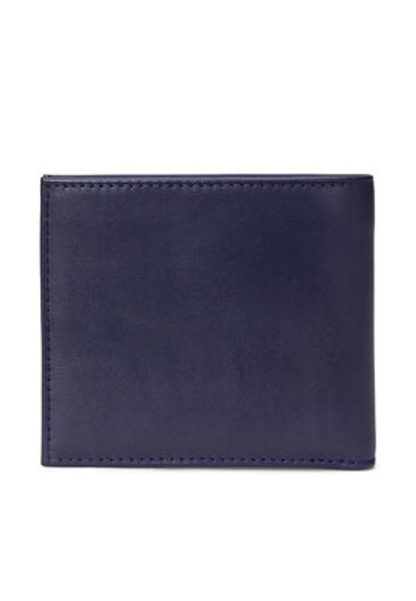 Polo Ralph Lauren Portfel męski 405962466001 Granatowy. Kolor: niebieski. Materiał: skóra