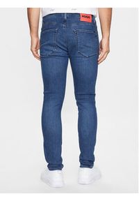 Hugo Jeansy 50489853 Niebieski Extra Slim Fit. Kolor: niebieski