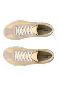 ecco - Buty do chodzenia damskie Ecco Soft Zero. Kolor: wielokolorowy. Materiał: skóra. Szerokość cholewki: normalna. Sport: turystyka piesza