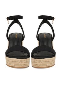 DeeZee Espadryle EA0315-2 Czarny. Kolor: czarny. Materiał: materiał #5