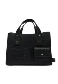 Tous - TOUS Torebka 2002373451 Czarny. Kolor: czarny. Materiał: skórzane #1