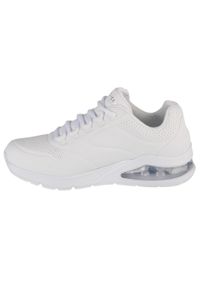 skechers - Buty sportowe Sneakersy damskie, Uno 2 - Air Around You. Kolor: biały. Sport: turystyka piesza