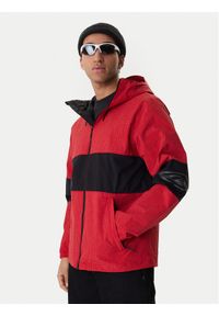 Quiksilver Kurtka snowboardowa Hight In The Hood JK EQYTJ03517 Czerwony Relaxed Fit. Kolor: czerwony. Materiał: syntetyk. Sport: snowboard #1