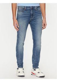 Tommy Jeans Jeansy Simon DM0DM20548 Niebieski Skinny Fit. Kolor: niebieski