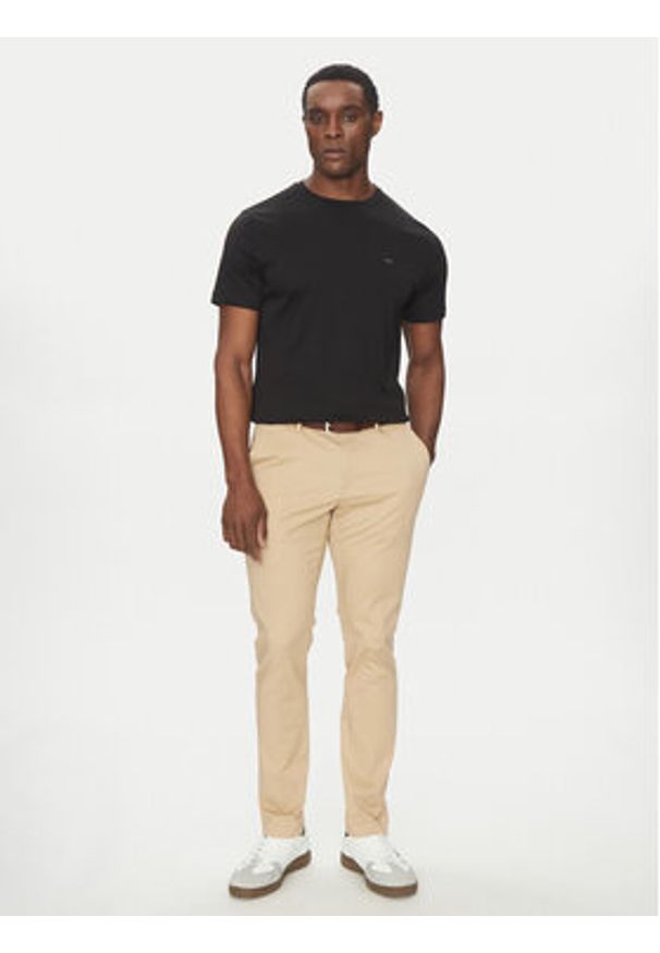 Michael Kors T-Shirt CB95FJ2C93 Czarny Regular Fit. Kolor: czarny. Materiał: bawełna