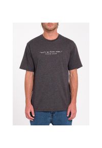 Koszulka Volcom Scowboy melanżowy szary. Kolor: szary. Wzór: melanż #1