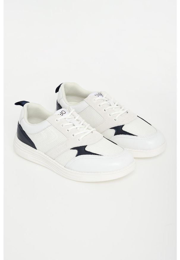 Liu Jo - Sneakersy męskie skórzane LIU JO. Materiał: skóra