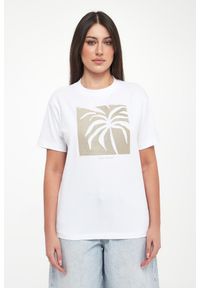 Armani Exchange - T-shirt damski z nadrukiem ARMANI EXCHANGE. Wzór: nadruk #3