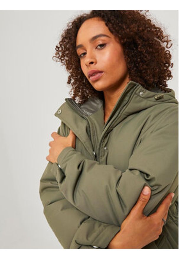 JJXX Parka 12236885 Zielony Regular Fit. Kolor: zielony. Materiał: syntetyk