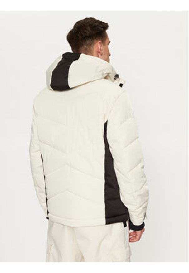 Guess Kurtka narciarska M4PL3U WH0K0 Écru Regular Fit. Materiał: syntetyk. Sport: narciarstwo