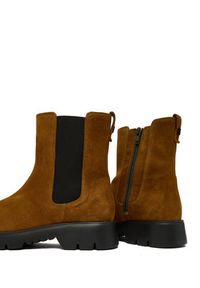 HÖGL Botki 0-102512-89000 Khaki. Kolor: brązowy. Materiał: skóra, zamsz #5