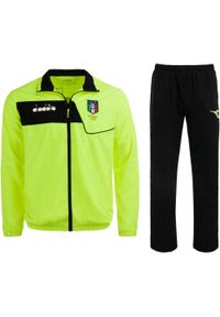 Diadora - DIADORA AIA Żółty Zestaw Sportowy dla Mężczyzn - Oddychający i Zrównoważony. Kolor: żółty. Materiał: dresówka. Sport: piłka nożna #1