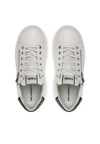 Karl Lagerfeld - KARL LAGERFELD Sneakersy Ankapri KL63527 Biały. Kolor: biały. Materiał: skóra #3