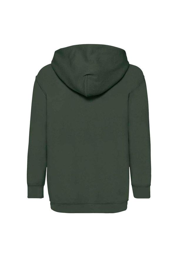 FRUIT OF THE LOOM - Bluza Z Kapturem Dla Dzieci. Typ kołnierza: kaptur. Kolor: zielony