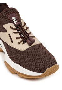 Steve Madden Sneakersy Match-E SM11004643 Khaki. Kolor: brązowy. Materiał: materiał #5