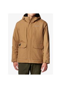 columbia - Kurtka ocieplana męska Columbia Landroamer Sherpa Lined Jacket. Kolor: brązowy