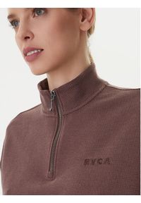RVCA Bluza Glory 23B033505 Brązowy Relaxed Fit. Kolor: brązowy. Materiał: bawełna #2