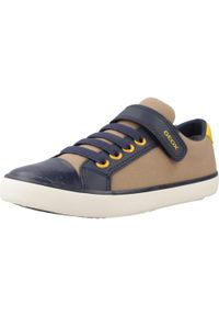 Tenisówki Geox Model J Gisli B B Kolor Niebieski. Kolor: niebieski. Materiał: tkanina. Sport: turystyka piesza