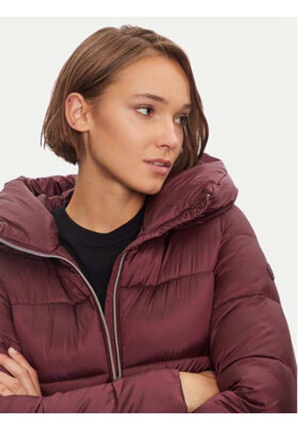 Save The Duck Płaszcz zimowy D40279W IRIS19 Bordowy Regular Fit. Kolor: czerwony. Materiał: syntetyk. Sezon: zima