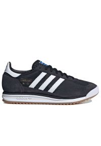 Adidas - Buty adidas Originals SL RS 72 JI1282 - czarne. Okazja: na uczelnię. Zapięcie: pasek. Kolor: czarny. Materiał: guma, zamsz, nylon. Szerokość cholewki: normalna. Wzór: aplikacja, paski. Sezon: lato