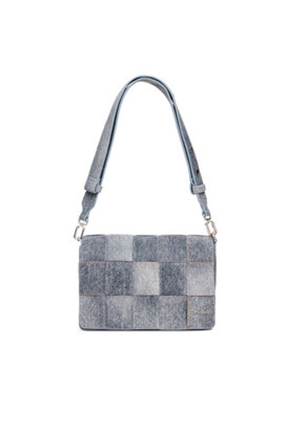 Desigual Torebka Yoko 25SAXP47 Szary. Kolor: szary. Materiał: skórzane