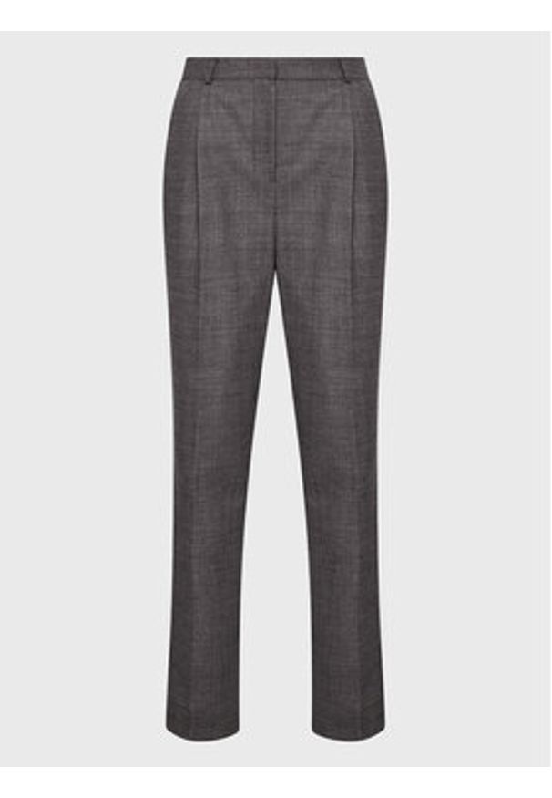 Herskind Spodnie materiałowe Brandy 4573879 Szary Relaxed Fit. Kolor: szary. Materiał: materiał, syntetyk