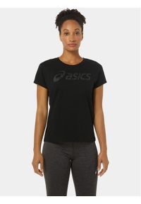 Asics Koszulka techniczna Asics Big Logo Tee Iii 2032C411 Czarny Ahletic Fit. Kolor: czarny. Materiał: bawełna #1