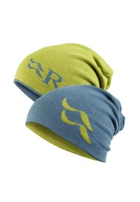 Czapka dzianinowa Rab Wearya Beanie dwustronna. Kolor: zielony. Materiał: dzianina