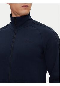 Hugo - HUGO Bluza Liam 50540933 Granatowy Regular Fit. Kolor: niebieski. Materiał: bawełna #4