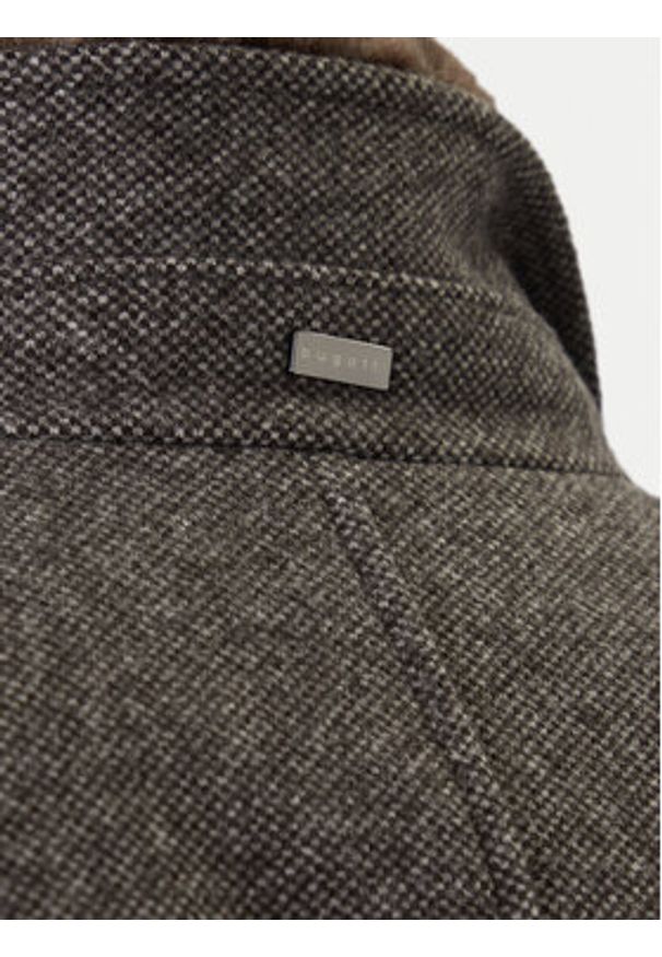 Bugatti Płaszcz przejściowy 821429-84204 D Szary Regular Fit. Kolor: szary. Materiał: syntetyk