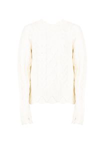 Pinko Sweter "Chianti" | 1G166W Y79B | Chianti | Kobieta | Biały. Okazja: na co dzień. Kolor: biały. Materiał: poliester, wiskoza, poliamid. Styl: casual #5