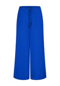 Triumph Spodnie materiałowe Summer 10227246 Niebieski Wide Leg. Kolor: niebieski. Materiał: syntetyk #2