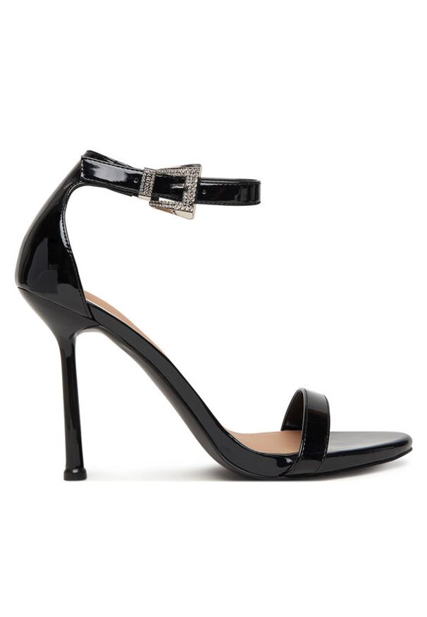 Guess Sandały FLPINS PAF03 Czarny. Kolor: czarny. Materiał: skóra