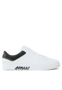 Sneakersy Armani Exchange. Kolor: biały