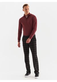 Pako Lorente - PAKO LORENTE – Casualowe męskie spodnie w kratę P22WF-WX-002-C-0. Okazja: na co dzień. Materiał: poliester, wiskoza, elastan. Styl: casual #8