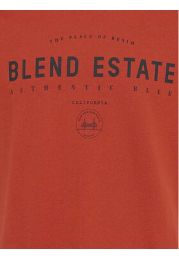 Blend T-Shirt 20717160 Czerwony Regular Fit. Kolor: czerwony. Materiał: bawełna