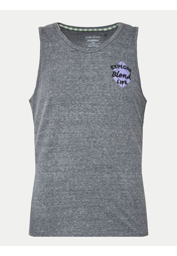 Blend Tank top 20716825 Szary Regular Fit. Kolor: szary. Materiał: bawełna, syntetyk