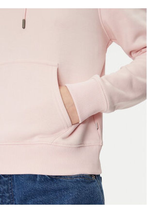 Guess Jeans Bluza W4YQ04 KC811 Różowy Regular Fit. Kolor: różowy. Materiał: bawełna