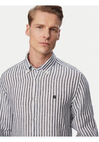 BOSS Koszula H-Liam 50560595 Granatowy Regular Fit. Kolor: niebieski. Materiał: len #2