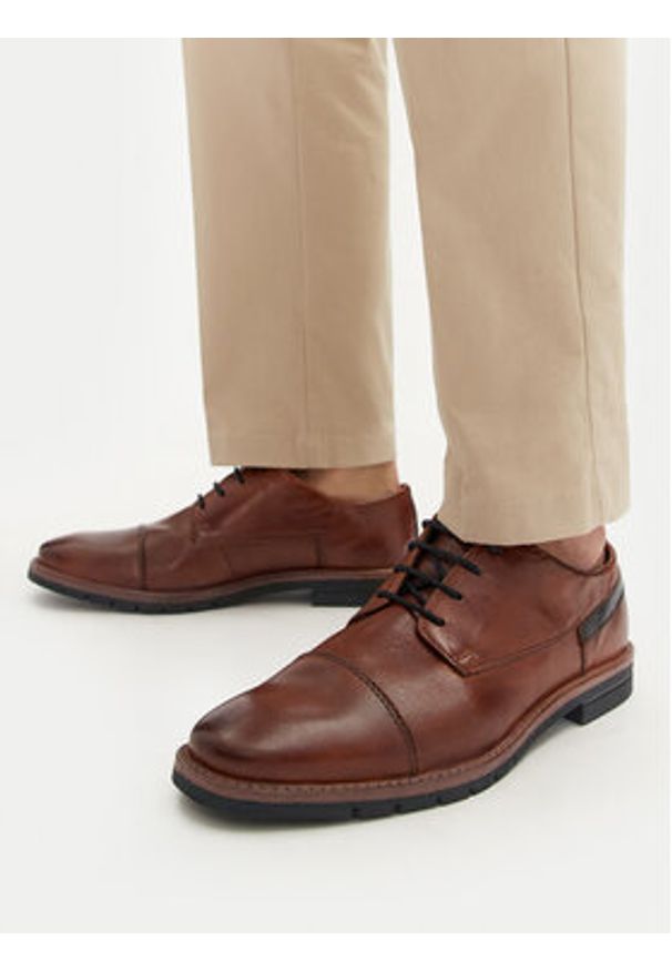 Bugatti Półbuty 311-A9G10-4000 Brązowy. Kolor: brązowy. Materiał: skóra