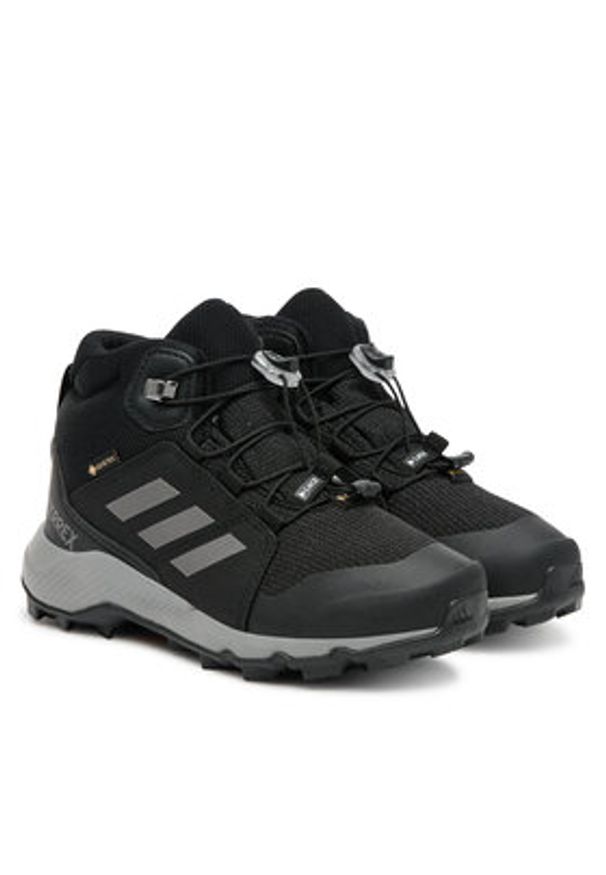 Adidas - adidas Trekkingi Terrex Mid GORE-TEX IE6079 Czarny. Kolor: czarny. Materiał: materiał