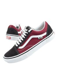Buty Vans Skate Old Skool M VN0A5FCB2491 czerwone. Kolor: czerwony. Materiał: zamsz, materiał, syntetyk, guma. Szerokość cholewki: normalna. Model: Vans Old Skool. Sport: skateboard #1