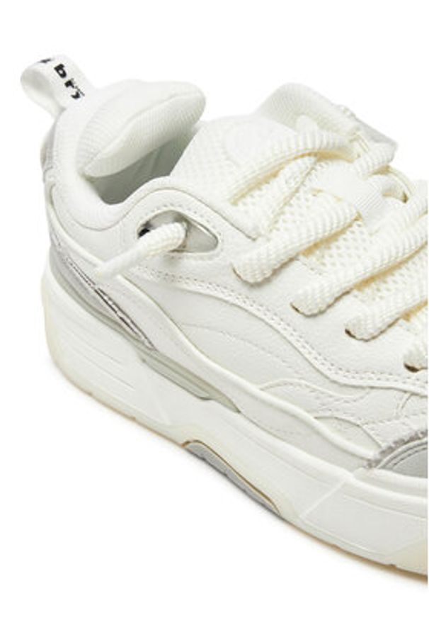 Bronx Sneakersy 66515-PC 3270 Biały. Kolor: biały. Materiał: skóra