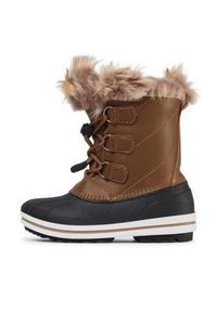 CMP Śniegowce Kids Anthilian Snow Boot Wp 30Q4594 Brązowy. Kolor: brązowy. Materiał: skóra #5