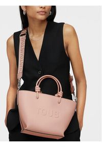 Tous - TOUS Torebka Capazo S. T La Rue New 2001944243 Różowy. Kolor: różowy. Materiał: skórzane