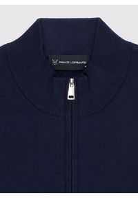 Pako Lorente - PAKO LORENTE – Męski sweter z kołnierzykiem polo. Okazja: na co dzień. Typ kołnierza: polo. Materiał: wiskoza, poliamid. Sezon: wiosna. Styl: casual #9