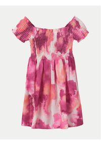 Mayoral Sukienka letnia 6953 Różowy Regular Fit. Kolor: różowy. Materiał: syntetyk. Sezon: lato #1