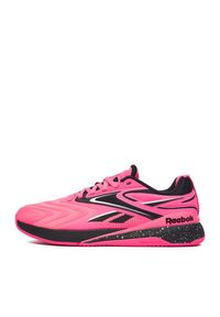 Reebok Buty na siłownię EO-NANO X5 EDGE 100244436 Różowy. Kolor: różowy. Materiał: materiał. Sport: fitness #8